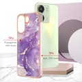 Miniatyrbillede 6 af 6: SKALO Xiaomi Redmi 13C 4G Marmor TPU-cover - #1