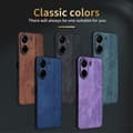 Miniatyrbillede 5 af 9: SKALO Xiaomi Redmi 13C 4G AZNS PU læder Cover - Sort