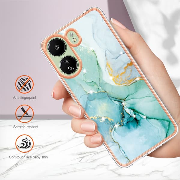 SKALO Xiaomi Redmi 13C 4G Marmor TPU-cover - #2