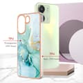 Miniatyrbillede 6 af 6: SKALO Xiaomi Redmi 13C 4G Marmor TPU-cover - #2