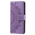 Pikkukuva 6 / 6: SKALO Xiaomi Redmi 13C 4G Mandala lompakkokotelo - Violetti