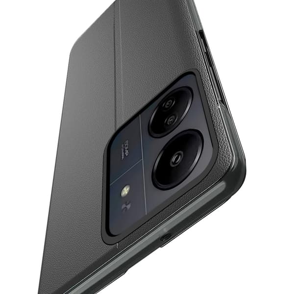 SKALO Xiaomi Redmi 13C 4G Clear View Window Kotelo - Sininen