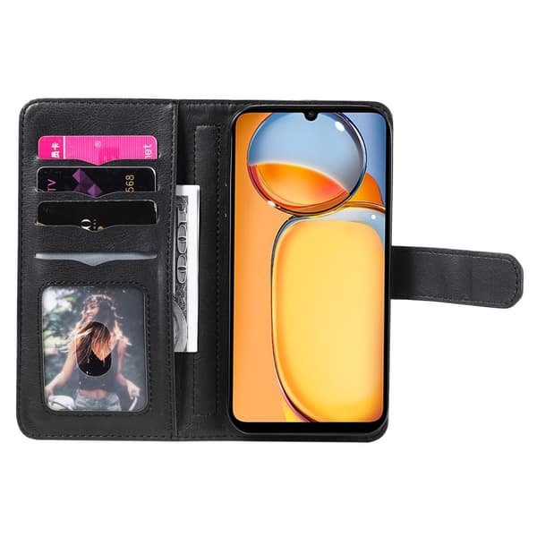 SKALO Xiaomi Redmi 13C 4G 10-RUM Flip Cover - Sort