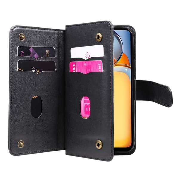 SKALO Xiaomi Redmi 13C 4G 10-RUM Flip Cover - Sort