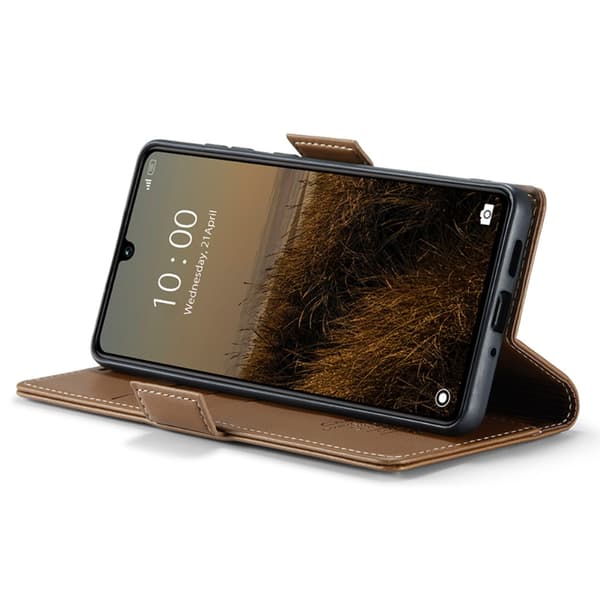 CaseMe Xiaomi Redmi 13C 4G Pungetui - Brun