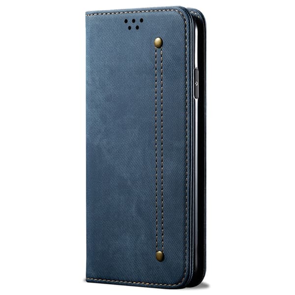 SKALO Xiaomi Redmi 13C 4G Jeans Flip Cover - Blå