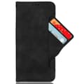 Pikkukuva 2 / 7: SKALO Xiaomi Redmi 13C 4G 6-lokeroa Lompakkokotelo - Musta