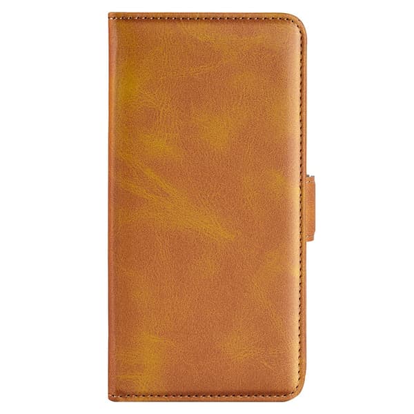 SKALO Xiaomi Redmi 13C 4G Premium Wallet Lompakkokotelo - Vaaleanruskea