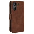 Miniatyrbillede 7 af 7: SKALO Xiaomi Redmi 13C 4G 6-RUM Pungetaske - Brun