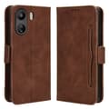 Miniatyrbillede 1 af 7: SKALO Xiaomi Redmi 13C 4G 6-RUM Pungetaske - Brun