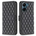 Pikkukuva 1 / 6: SKALO Xiaomi Redmi 13C 4G BINFEN COLOR Tikattu Lompakko - Musta