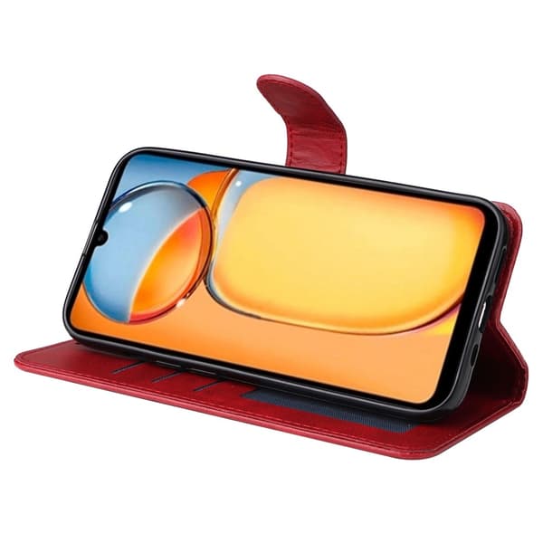 SKALO Xiaomi Redmi 13C 4G PU-nahkainen Lompakkokotelo