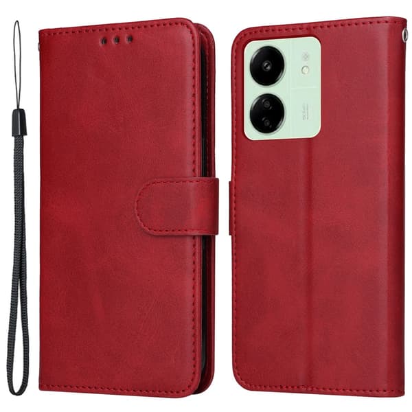 SKALO Xiaomi Redmi 13C 4G PU-nahkainen Lompakkokotelo