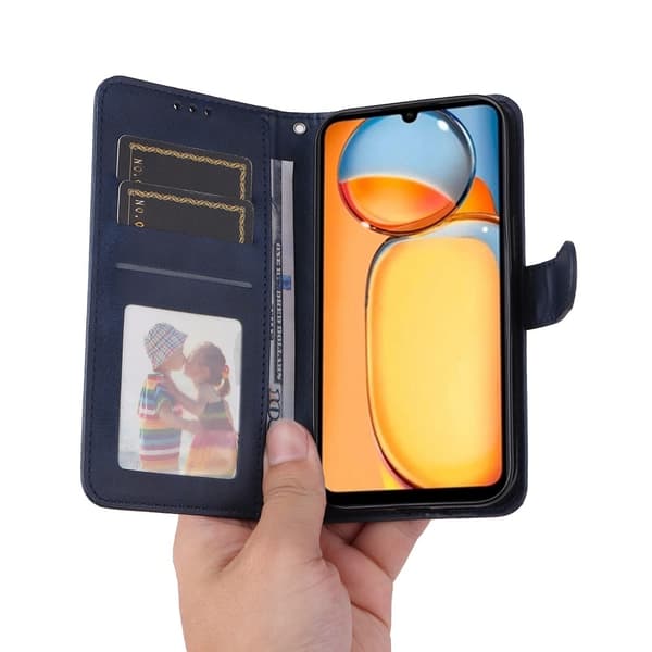 SKALO Xiaomi Redmi 13C 4G PU-nahkainen Lompakkokotelo