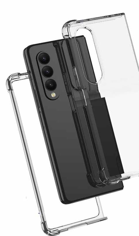 Samsung Galaxy Z Fold 4 - Blød, gennemsigtig skal