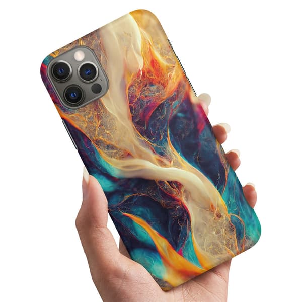 iPhone 14 Pro - Deksel/Mobildeksel Abstrakt Mønster