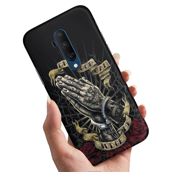 OnePlus 7T Pro - Deksel/Mobildeksel Only God Can Judge Me