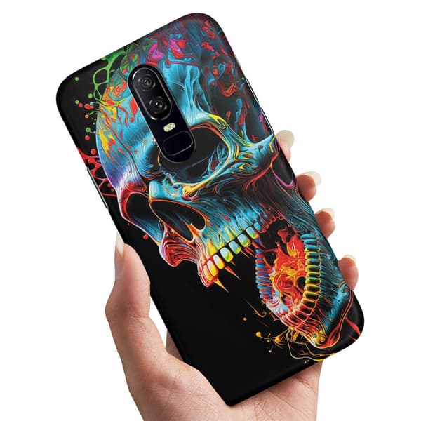 OnePlus 8 - Cover/Mobilcover Skull