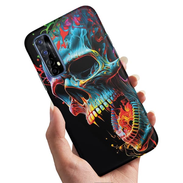 Realme 7 - Cover/Mobilcover Skull