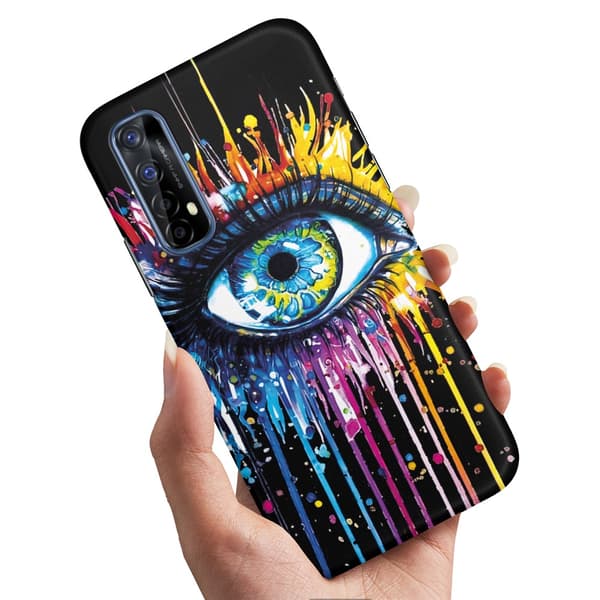 Realme 7 - Deksel/Mobildeksel Rennende Øye