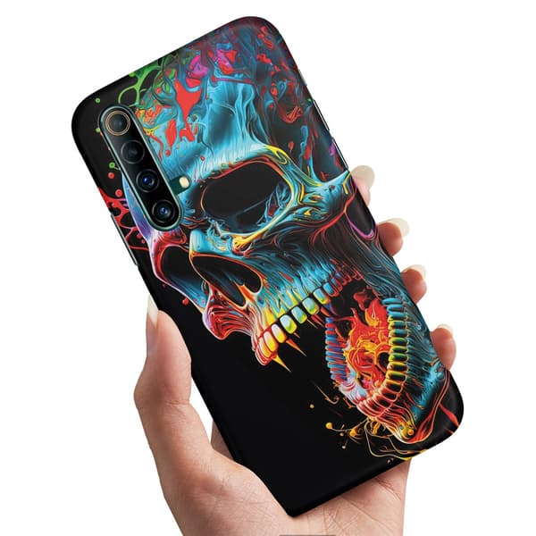 Realme X50 - Deksel/Mobildeksel Skull