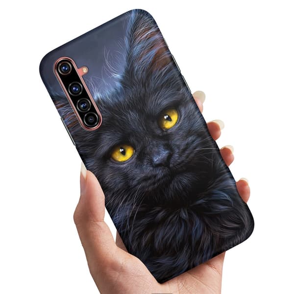 Realme X50 Pro - Kuoret/Suojakuori Musta Kissa