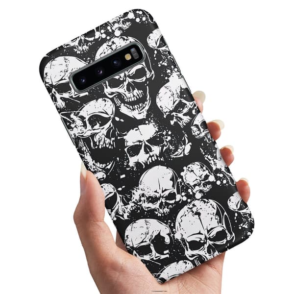 Samsung Galaxy S10 - Kuoret/Suojakuori Skulls