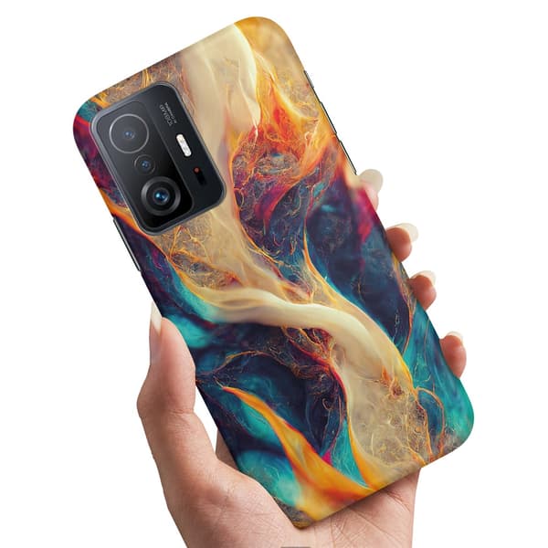 Xiaomi 11T/11T Pro 5G - Cover/Mobilcover Abstrakt Mønster