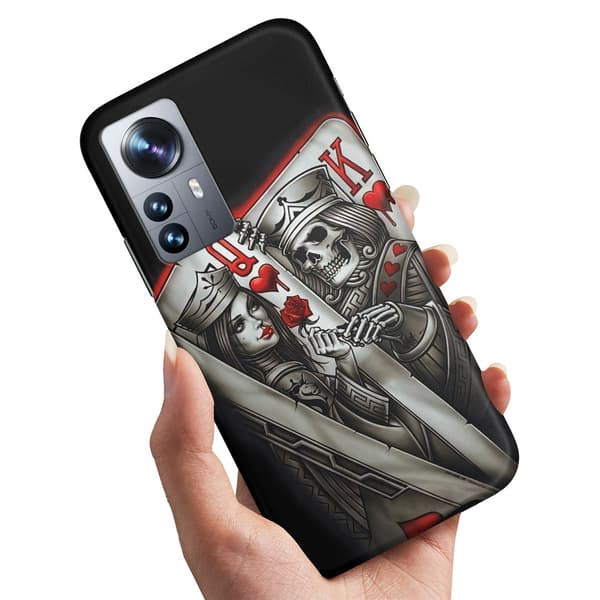 Xiaomi 12 - Deksel/Mobildeksel King Queen Kortstokk