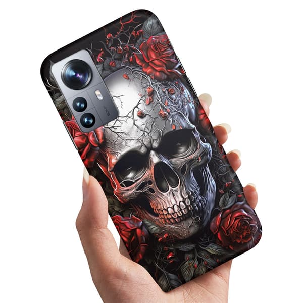 Xiaomi 12 - Kuoret/Suojakuori Skull Roses