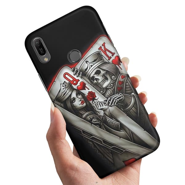 Xiaomi Redmi Note 7 - Kuoret/Suojakuori King Queen Korttipakka