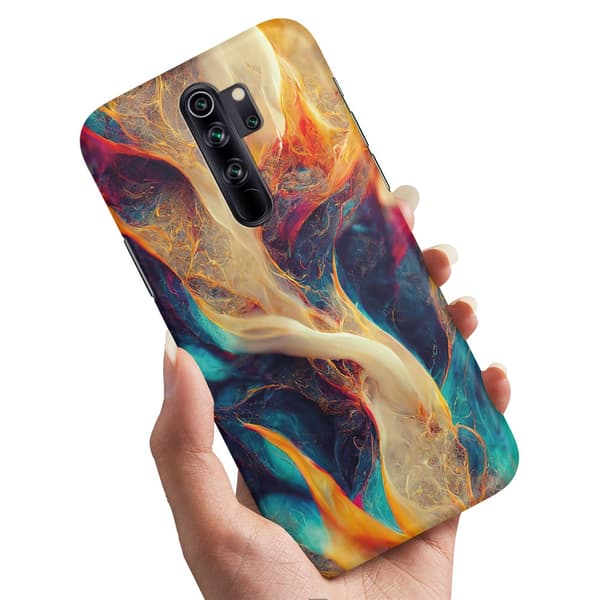Xiaomi Redmi Note 8 Pro - Cover/Mobilcover Abstrakt Mønster