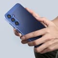 Miniatyrbild 4 av 4: Fodral till Samsung A25 5G - AVIZAR - Midnight Blue Airy Design - Lätt styvt