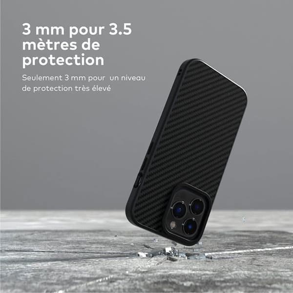 Fodral - RhinoShield - SolidSuit - iPhone 13 - Stötdämpning - Svart - Chibi Team 7 &amp; 13