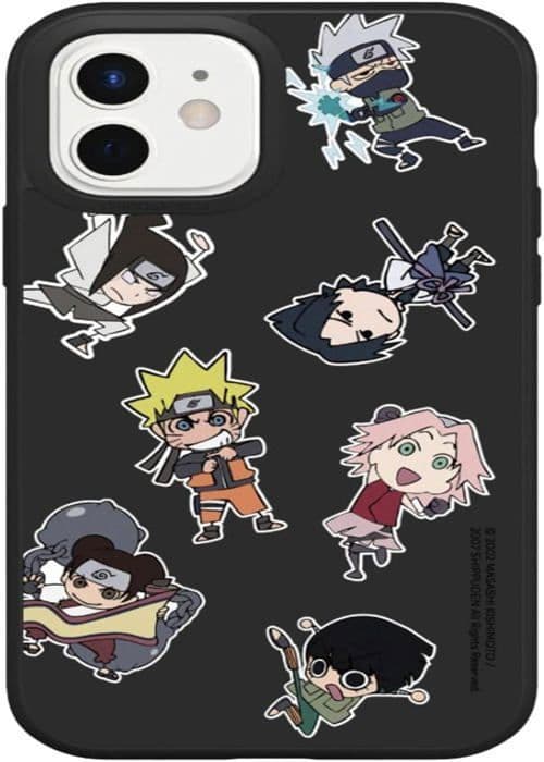 Fodral - RhinoShield - SolidSuit - iPhone 13 - Stötdämpning - Svart - Chibi Team 7 &amp; 13