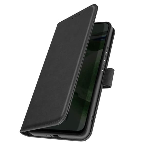 Fodral till Samsung S10 Plus - AVIZAR - Chesterfield - Plånbok och videohållare - Svart