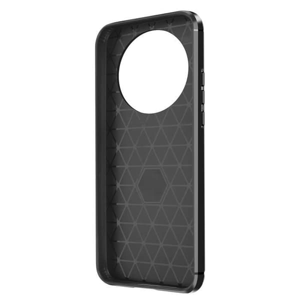 Fodral till Honor Magic 6 Lite 5G - AVIZAR - Classic Carb - Carbon Effect - Stötsäkra förstärkta hörn