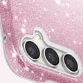 Miniatyrbild 3 av 4: Fodral till Samsung Galaxy S23 FE - AVIZAR - Glitterfodral - Glitter - Halvstyvt - Rosa