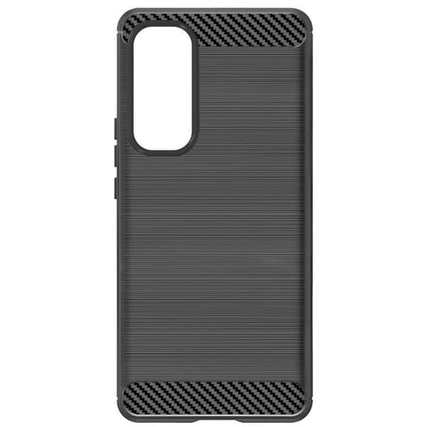 Fodral för Samsung Galaxy A55 Flexible Carbon Effect Svart