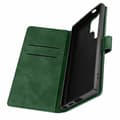Miniatyrbild 1 av 4: Fodral till Samsung S24 Ultra - AVIZAR - Wallet Flip Video Support - Grön - Syntet - Klaff
