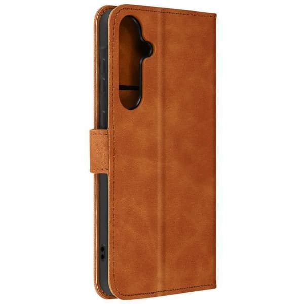 Skal till Samsung A35 5G - AVIZAR - Tender Book - Plånbok - Video Support - Camel