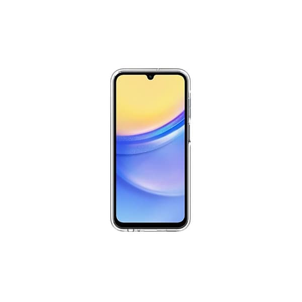 Coque - Designad - Galaxy A15 4G/5G - Transparent - Mjuk - Inbyggd kortficka