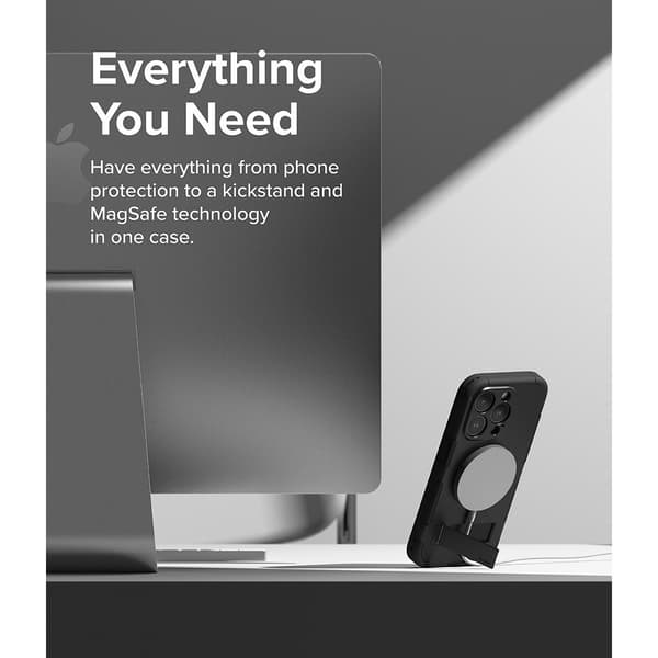 Ringke iPhone 15 Pro Max Cover Alles MagSafe Sort