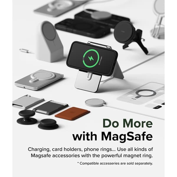 Ringke iPhone 15 Pro Max Cover Alles MagSafe Sort