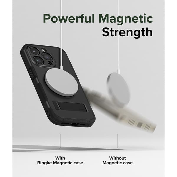 Ringke iPhone 15 Pro Max Cover Alles MagSafe Sort