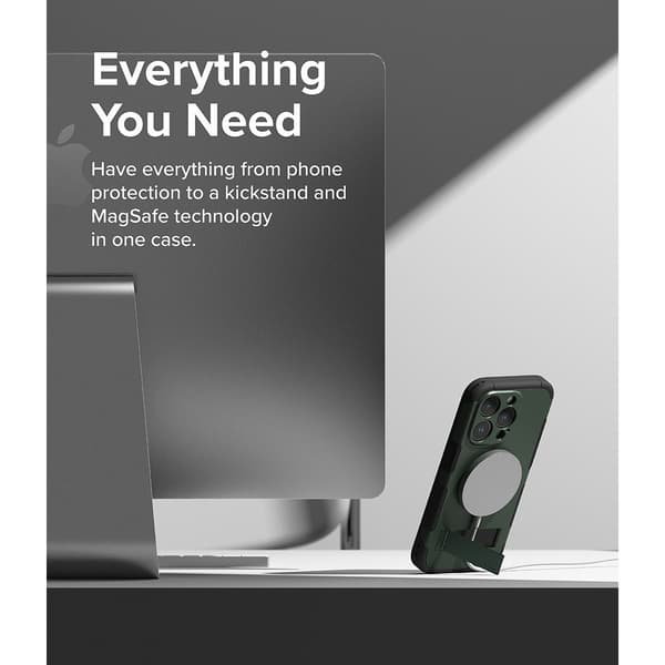 Ringke iPhone 15 Pro Max Kuori Alles MagSafe Dark Green