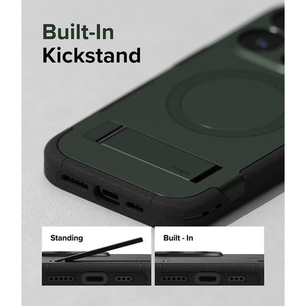 Ringke iPhone 15 Pro Max Kuori Alles MagSafe Dark Green