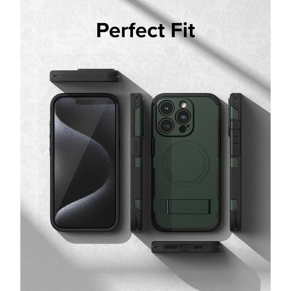Ringke iPhone 15 Pro Max Kuori Alles MagSafe Dark Green
