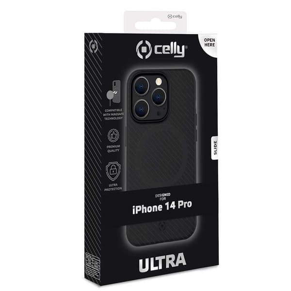 Celly Peite Ultra Magsafe Iphone 14 Pro Musta