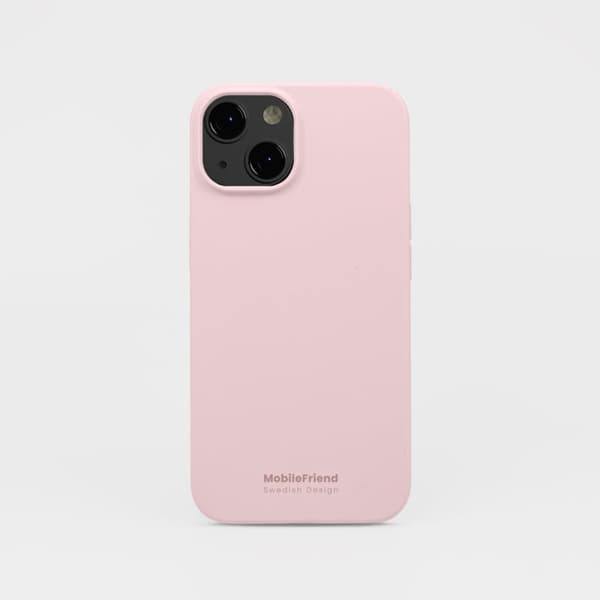 MobileFriend Silikondeksel iPhone 15 Pro Rosa